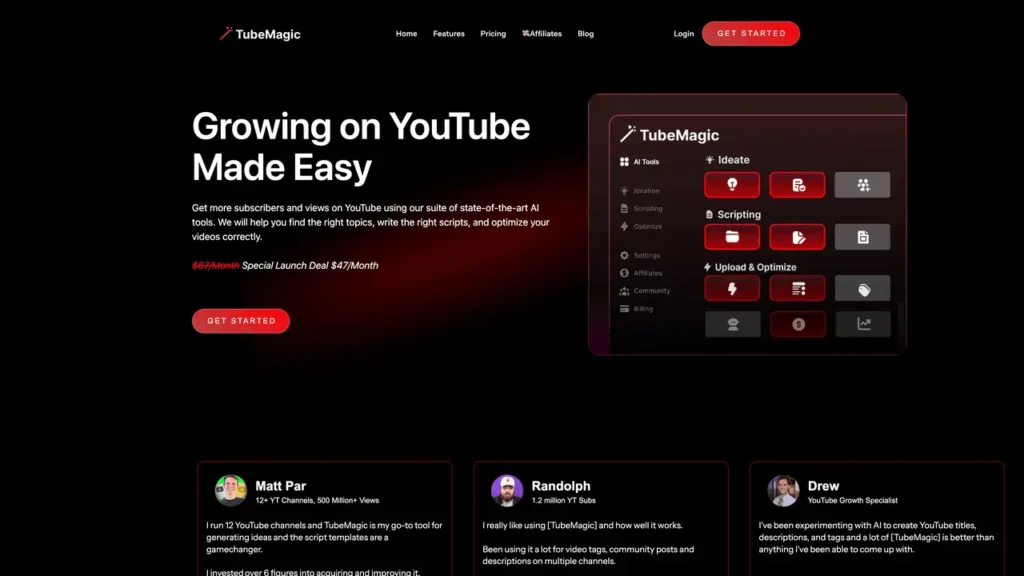 Tube Magic – AI Tools For YouTube Growth Review